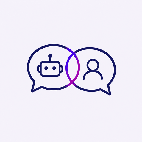 AI and a specialist pick up the conversation together